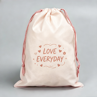 Sac à cordon en non-tissé recyclable et écologique, motif dessin animé, vente en gros, promotionnel, durable, pour le rangement des affaires des athlètes
