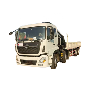 Dongfeng 8x4 grúa móvil plegable grúa montada en camión con 20Ton 25Ton 30Ton capacidad de elevación para la venta - Product Image 1