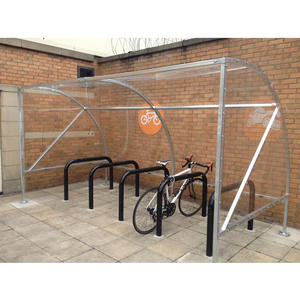 Bonne conception Rue simple Publicité intelligente Urbain <span class=keywords><strong>Métal</strong></span> Jardin <span class=keywords><strong>Vélo</strong></span> Parking Stockage extérieur <span class=keywords><strong>Abri</strong></span> - Product Image 1