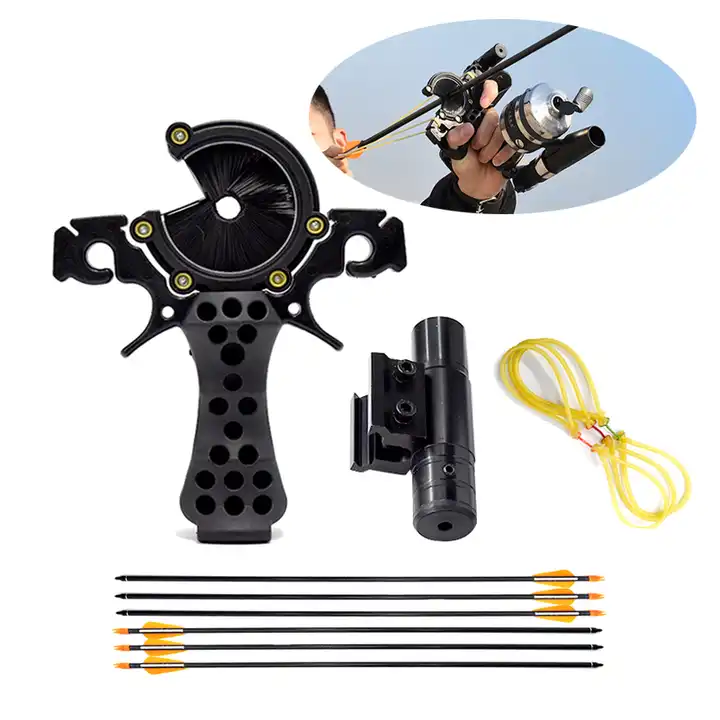 Hunting Fishing Slingshot Archery with Arrows