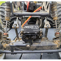 Pengiriman Cepat 45KG 0.11s Kecepatan Tinggi 8.4V HV Tahan Air IP67 Roda Gigi Logam Brushless Suku Cadang RC Mobil Skala 1/8 Servo