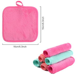 Chiffon de nettoyage en profondeur en microfibre réutilisable pour le démaquillant à base d'eau efface facilement le maquillage - Product Image 3