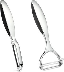 Pelador de Frutas y Verduras de Metal Ecológico de Alta Calidad en Oferta, Herramienta para Pelar Papas, Tomates y Naranjas a Bajo Precio - Product Image 1