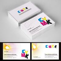 Carte de visite de luxe personnalisable avec impression offset à effet pressé, finition gaufrée, option carton