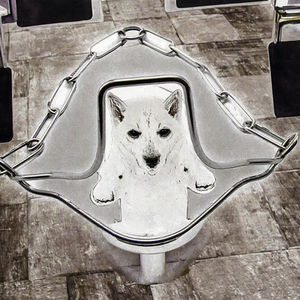 <span class=keywords><strong>Collar</strong></span> de cadena de estimulación de entrenamiento de <span class=keywords><strong>perro</strong></span> Martingale de acero inoxidable ajustable de Herm <span class=keywords><strong>Sprenger</strong></span> Factory negro para uso de mascotas al aire libre - Product Image 3