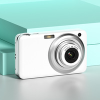 Appareil photo numérique CCD à objectif rétractable 4K HD, filtre et macro, effet beauté, compact pour les étudiants
