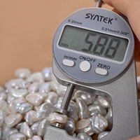 Perles de culture d'eau douce baroques naturelles de 9-11 mm, perles Keshi irrégulières en vrac pour la fabrication de bijoux, vente en gros