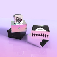 Caja Deslizante Rígida para Empaque de Productos en Frascos de Vidrio con Inserto Personalizado