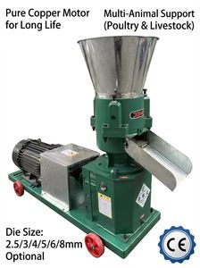 Machine à granulés d'aliments pour <span class=keywords><strong>animaux</strong></span> certifiée sur <span class=keywords><strong>site</strong></span>, 110V/220V/380V, tension personnalisée pour les exploitations avicoles mondiales - Product Image 2