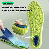 YEBEI semelles intérieures de chaussures Semelle Intérieure vente en gros réduire les blessures sportives semelles intérieures de sport absorbant les chocs Pu doux confort repose-pieds