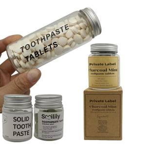 Tabletas de Pasta Dental Blanqueadora de Dientes con <span class=keywords><strong>Aloe</strong></span> Vera para Adultos y Niños - Product Image 3