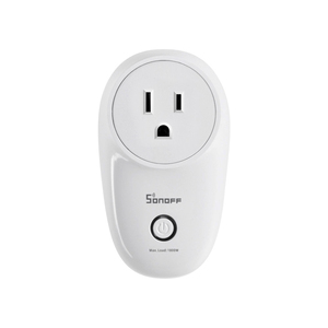 Sonoff S26 R2 US المكونات الذكية واي فاي مقبس الطاقة التبديل منفذ مع الموقت متوافق اليكسكا صدى نقطة Ewelink التطبيق 10A تصنيف الحالي - Product Image 1