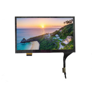 Modul LCD TFT 7.0 inci resolusi <span class=keywords><strong>1024x600</strong></span> lampu latar <span class=keywords><strong>LED</strong></span> tipe IPS layar sentuh LCD - Product Image 2