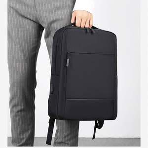 Sac à dos pour homme en Oxford, personnalisé avec logo, pour le bureau, le sport, le collège, le campus, design scolaire, sac à dos pour ordinateur portable, fermeture éclair, port USB, polyester - Product Image 3