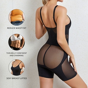 Body Offre Spéciale sans couture à col en V pour femmes Body complet avec contrôle de l'abdomen Butt Lifter Cuisse <span class=keywords><strong>Minceur</strong></span> Columbia Design - Product Image 1