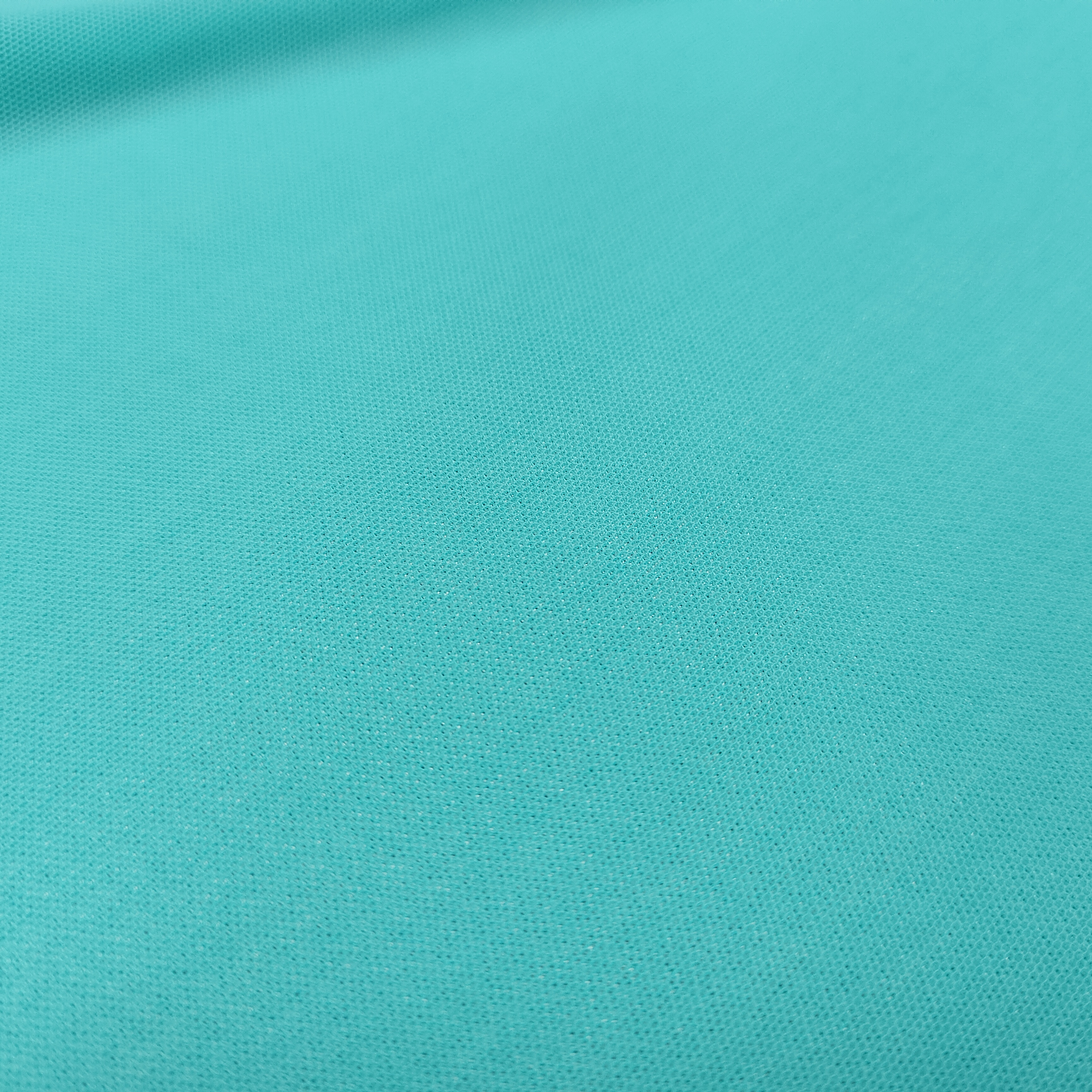 Turquoise High Quality Stretch Nylon Spandex Fabric Breathable Durable Lightweight for Sportswear Outdoor Gear Casual Swimwear