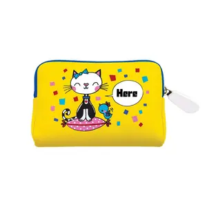 Hot Selling Customized Multifunction Storage Bag Portable Neoprene Coin Purse