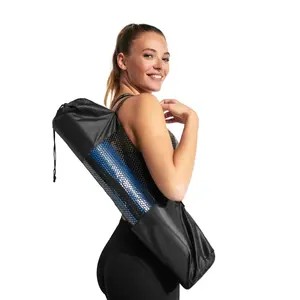 Tapis de yoga avec sac, articles personnalisés - Product Image 2