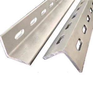 Angles en <span class=keywords><strong>acier</strong></span> galvanisé perforés pour la construction de supports <span class=keywords><strong>d</strong></span>'étagères - Product Image 1