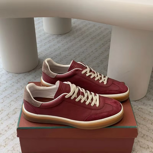 Nouvelles Baskets de Luxe Designer Haut de Gamme 2026 en Cuir Véritable – Chaussures Décontractées et Tendance pour Hommes - Product Image 1
