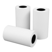 Rollos de Papel Térmico Foison de una Sola Capa, 100% Pulpa de Madera, 80x80mm 57x40mm, Papel para Impresora POS y Caja Registradora, Modelo F098, 90% de Brillo