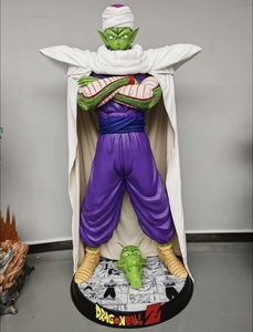 Statue de Piccolo grandeur nature 1:1 sur mesure avec base Dende & Manga, figurine d'anime de collection, décoration - Product Image 1