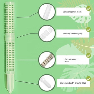 <span class=keywords><strong>Support</strong></span> de plante grimpante empilable pour <span class=keywords><strong>intérieur</strong></span> en treillis de plante en plastique Moss Pole - Product Image 3