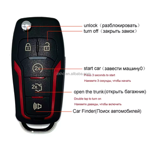 Kit de Alarma para Auto con Entrada sin Llave a Precio de Fábrica, con Control por Aplicación, Arranque Remoto del Motor y Sistema de Encendido con un Solo Botón - Product Image 2