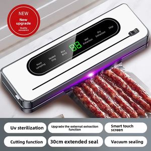 120W Steckbare ABS-Vakuumverpackungsmaschine für den Haushalt Automatische Lebensmittel-Vakuumversiegelungsmaschine Kleine Kunststoff-Versiegelung - Product Image 1