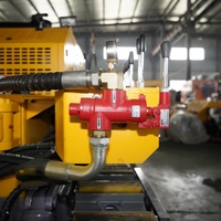 Machine de forage minier DTH sur chenilles à marteau supérieur entièrement hydraulique