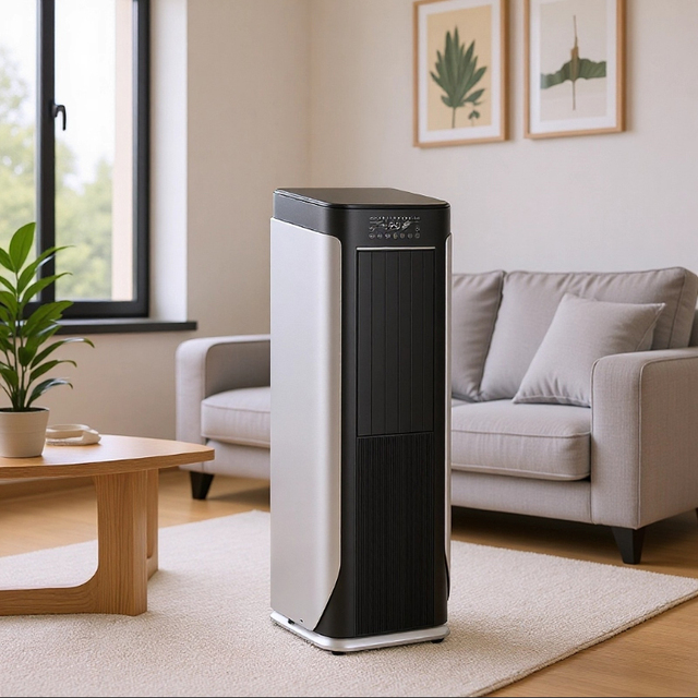 Variable Frequency Electric Portable Air Conditioner for Home & Outdoor 14000 BTU Smart WiFi Module Heating and Cooling