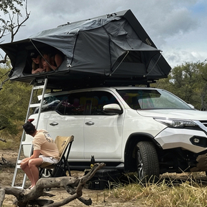 Tiendas de techo OEM ABS para camping todoterreno 4x4, tienda de techo de lujo de poliéster camuflado para coche, bolsa para zapatos, tienda de techo para coche para exteriores - Product Image 1