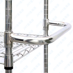 Hot bán thương mại Chrome dây Chrome kệ đơn vị với góc giá đơn vị <span class=keywords><strong>NSF</strong></span> siêu thị kệ - Product Image 5