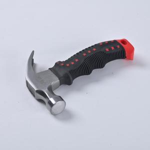 Martillo de garra mini con mango corto, agarre antideslizante, diseño de estrella roja, cabeza de acero inoxidable, portátil, grado industrial, OEM, para reparaciones domésticas - Product Image 1