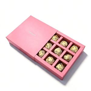 Cajas de Papel Rígido Especializado con Revestimiento de Aluminio y Laminación Brillante Ecológica, Logotipo Personalizado para Chocolates de Lujo, Venta Minorista de Alta Gama - Product Image 2