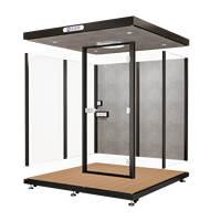 Cabines de bureau design modulaire intérieur et extérieur cabines téléphoniques insonorisées silencieuses cloison préfabriquée pour cabine de conférence