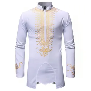 2022 Murah Kualitas Tinggi Kostum Africain Pour Hommes Dashiki T Shirt Afrika Pria Pakaian Set