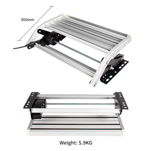 Marchepied électrique pour <span class=keywords><strong>camping</strong></span>-<span class=keywords><strong>car</strong></span> avec éclairage LED, en alliage d'aluminium, pliable, échelle simple, charge 200 kg, pour <span class=keywords><strong>camping</strong></span>-<span class=keywords><strong>car</strong></span>, caravane, porte d'entrée - Product Image 5