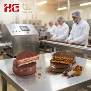 <span class=keywords><strong>Horno</strong></span> <span class=keywords><strong>de</strong></span> Túnel Industrial Controlado por PLC para Pan, Pastel <span class=keywords><strong>de</strong></span> Chocolate, Pastel Jaffa, Bocadillos Rellenos <span class=keywords><strong>de</strong></span> Crema con Capacidad <span class=keywords><strong>de</strong></span> 250-500 kg - Product Image 1