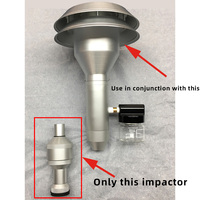 Vente chaude meilleur moniteur Epa Pm 2.5 testeur de gaz d'air anodisé clair échantillonneur de qualité de l'air à faible volume petit impacteur