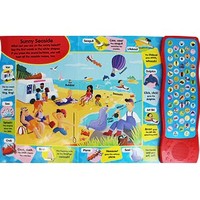 Livre sonore interactif OEM en papier épais et durable pour la maternelle, en arabe, matériaux sûrs, idéal pour les enfants et les salles de classe.