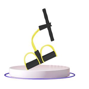 Equipo de Fitness y <span class=keywords><strong>Yoga</strong></span> de 4 Tubos Más Vendido Accesorios de <span class=keywords><strong>Pilates</strong></span> para Ejercicio Asistente de Abdominales con Pedales de Tracción - Product Image 5