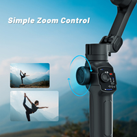 Estabilizador de cardán de seguimiento facial automático de fábrica original Selfie Stick plegable de 3 ejes antivibración para IOS y Android