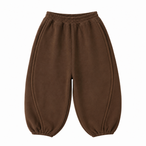 Pantalons simples et polyvalents de haute qualité pour enfants, pantalons harem décontractés et tendance pour garçons et filles - Product Image 1