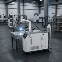 Robot cobot de soudage, bras robotisé six axes avec alimentation en fil, contrôle PLC, boîte de vitesses, performances de soudage laser stables