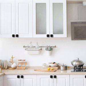 WEKIS Contemporary Matte Black Zinc Adjustable Kitchen <b>Dresser</b> Bedroom Cabinet Pulls Handles Decorative Closet Door <b>Knobs</b> - Product Image 6