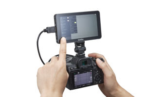 Godox 5.5 pouces GM6S Pro moniteur de caméra à écran tactile 2200nit vidéo HDMI moniteur de terrain 10W 4K moniteur de caméra ultra lumineux - Product Image 5