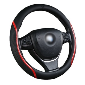 <span class=keywords><strong>Protector</strong></span> <span class=keywords><strong>de</strong></span> Volante <span class=keywords><strong>de</strong></span> Coche <span class=keywords><strong>de</strong></span> Lujo al por Mayor 2026, Universal <span class=keywords><strong>de</strong></span> 14.5-15 Pulgadas, Transpirable, <span class=keywords><strong>de</strong></span> Cuero Nappa - Product Image 1