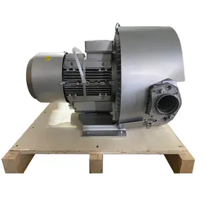 Factory Supply 4KW Double Stage Aluminum High Pressure Air Ring Blower