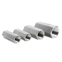 Válvula de Retención de Gas de Acero Inoxidable con Resorte, Válvula Antirretorno Hembra BSPP NPT, Control de Flujo Unidireccional en Línea